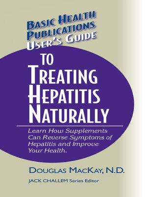 cover image of User's Guide to Treating Hepatitis Naturally